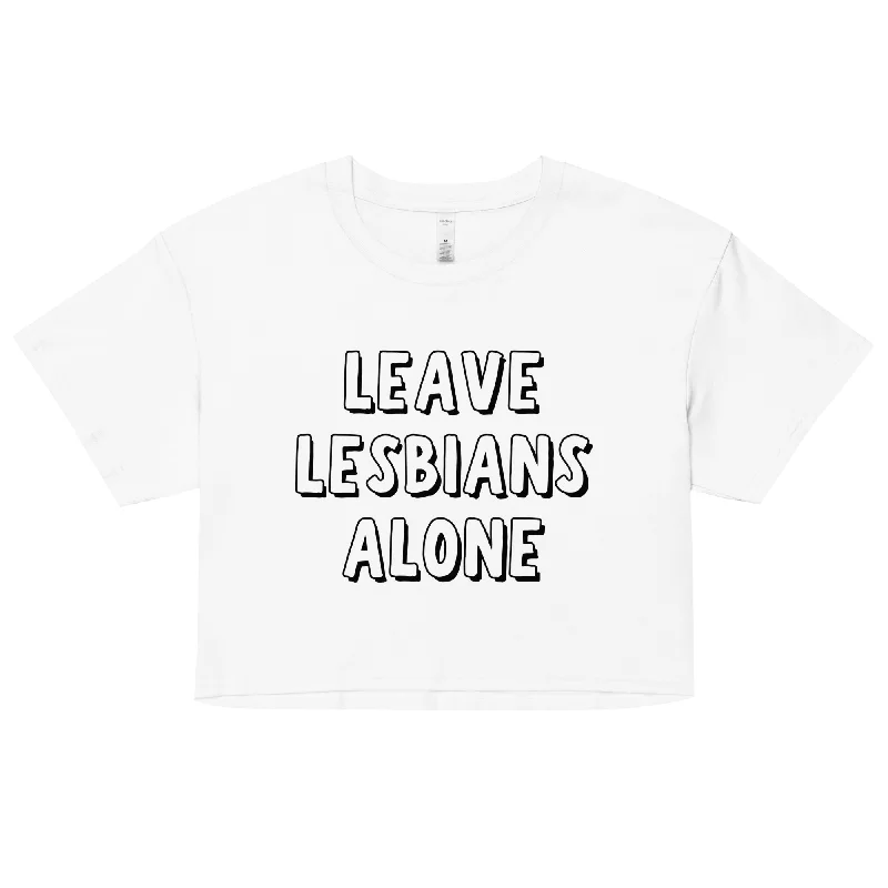 Leave Lesbians Alone (Black & White) Crop Top Faux Fur Fabric Real Fur Fabric Shearling Fabric Leave Lesbians Alone (Black & White) Crop Top Faux Fur Fabric Real Fur Fabric Shearling Fabric