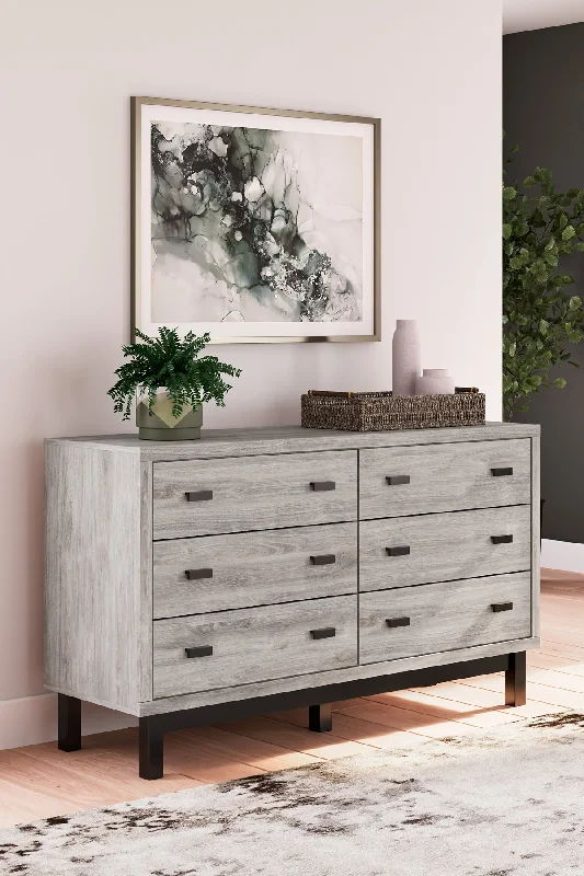 Vessalli Six Drawer Dresser Tunics Stylish modern