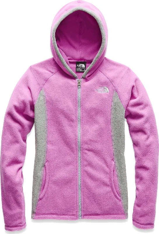 Glacier Full Zip Hoodie - Girls|-|Chandail à capuchon et glissière Glacier Filles Hoodie with Button Classic Timeless Glacier Full Zip Hoodie - Girls|-|Chandail à capuchon et glissière Glacier Filles Hoodie with Button Classic Timeless