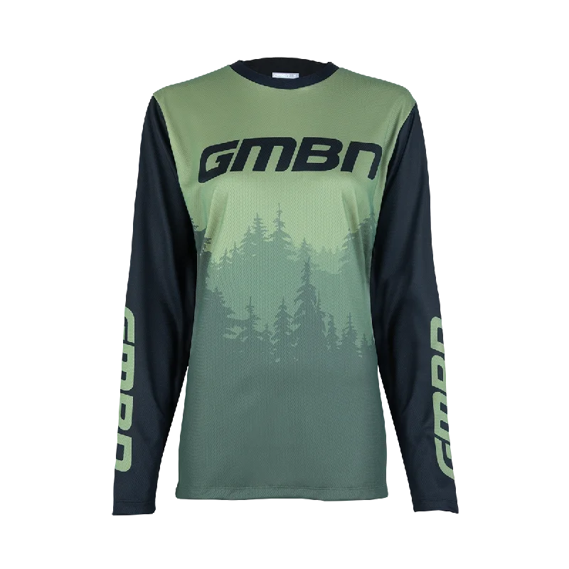 GMBN Women's Pine Long Sleeve Jersey Bamboo Jersey Tee