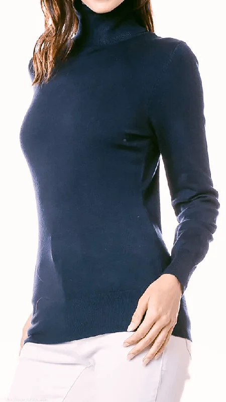 Clarissa Lightweight Long Sleeve Turtleneck Sweater (4 COLORWAYS) Front Pockets Side Pockets Patch Pockets Clarissa Lightweight Long Sleeve Turtleneck Sweater (4 COLORWAYS) Front Pockets Side Pockets Patch Pockets
