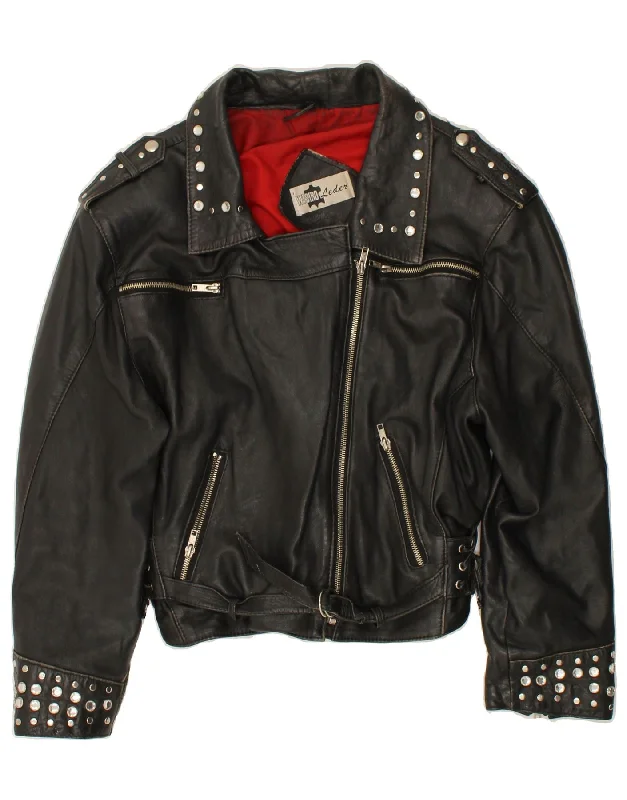 VINTAGE Womens Leather Biker Jacket EU 40 Medium Black Leather Denim Jacket Leather Jacket Suede Jacket VINTAGE Womens Leather Biker Jacket EU 40 Medium Black Leather Denim Jacket Leather Jacket Suede Jacket