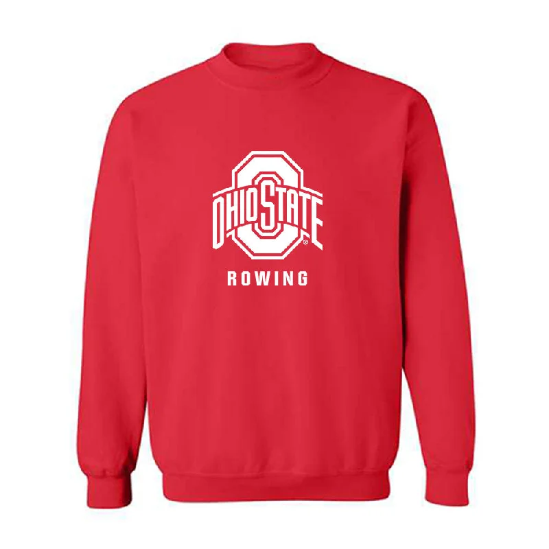 Ohio State - NCAA Women's Rowing : Rebecca Fullerman - Classic Shersey Crewneck Sweatshirt Hoodie with High-Low Hem Asymmetrical Trendy Ohio State - NCAA Women's Rowing : Rebecca Fullerman - Classic Shersey Crewneck Sweatshirt Hoodie with High-Low Hem Asymmetrical Trendy