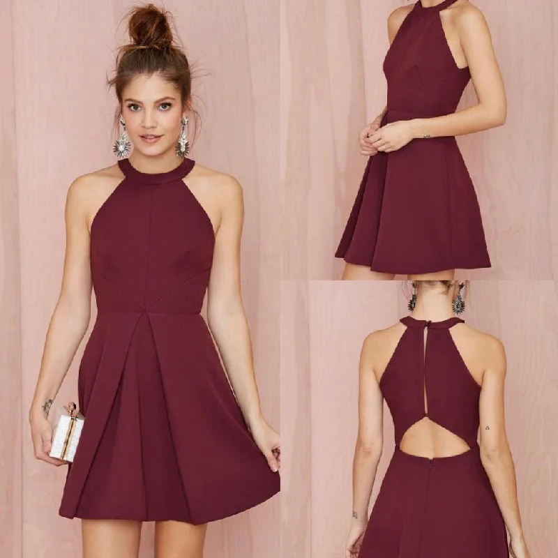Short Homecoming Dress, Jersey Homecoming Dress, Knee-Length Homecoming Dress, Sleeveless Homecoming Dress, Lovely Junior School Dress, DA846 Tunics Gym athletic