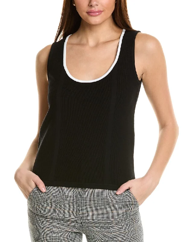 St. John Lightweight Tank black tank top