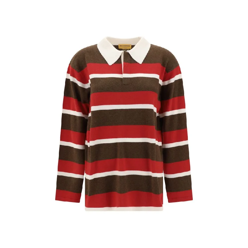 Guest in Residence Striped Polo Women's Sweater Lace Blend Ribbed Blend Corduroy Blend Guest in Residence Striped Polo Women's Sweater Lace Blend Ribbed Blend Corduroy Blend