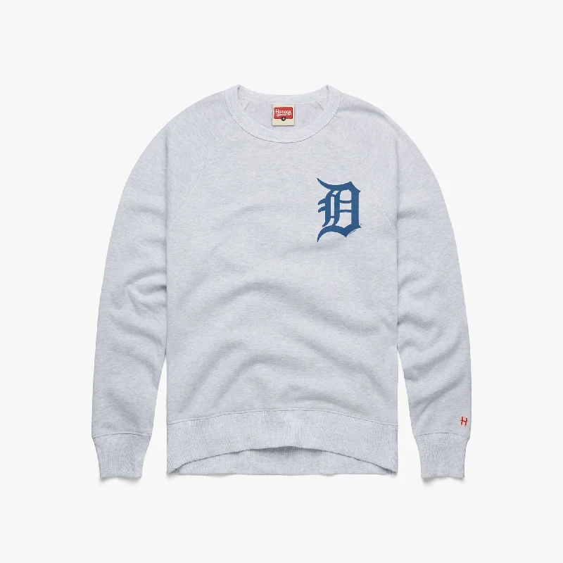 Detroit Tigers Jersey Logo Crewneck Elegant Jersey Shirt