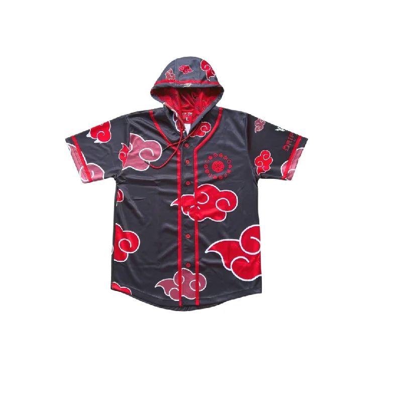 Akatsuki Anime Jersey with Hood Designer Jersey Tee