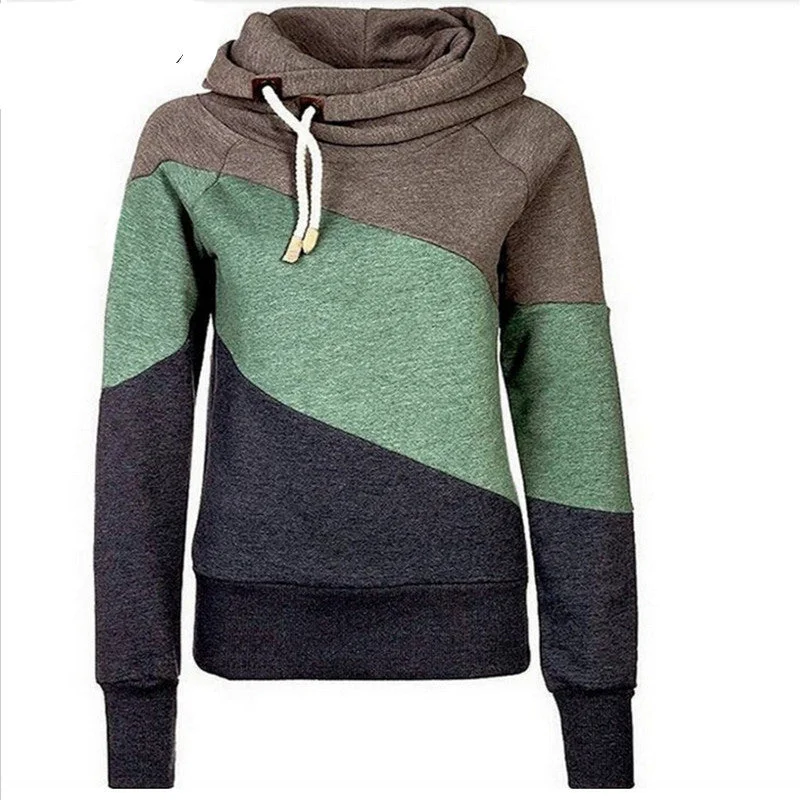 Women Hooded Sweatshirt Long Sleeve O-neck women hoodies pullover Knit Thick Sweatshirts Hoodie with Hem Lace Feminine Delicate Women Hooded Sweatshirt Long Sleeve O-neck women hoodies pullover Knit Thick Sweatshirts Hoodie with Hem Lace Feminine Delicate