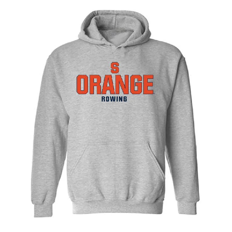 Syracuse - NCAA Women's Rowing : Lauren Kelly - Classic Shersey Hooded Sweatshirt Hoodie with Raglan Sleeves Sporty Comfortable Syracuse - NCAA Women's Rowing : Lauren Kelly - Classic Shersey Hooded Sweatshirt Hoodie with Raglan Sleeves Sporty Comfortable