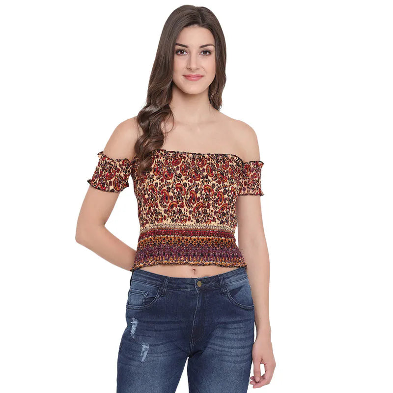 Aawari Cotton Crop Top For Girls and Women AM078-003-AM078-003 Lace Blend Ribbed Blend Corduroy Blend Aawari Cotton Crop Top For Girls and Women AM078-003-AM078-003 Lace Blend Ribbed Blend Corduroy Blend