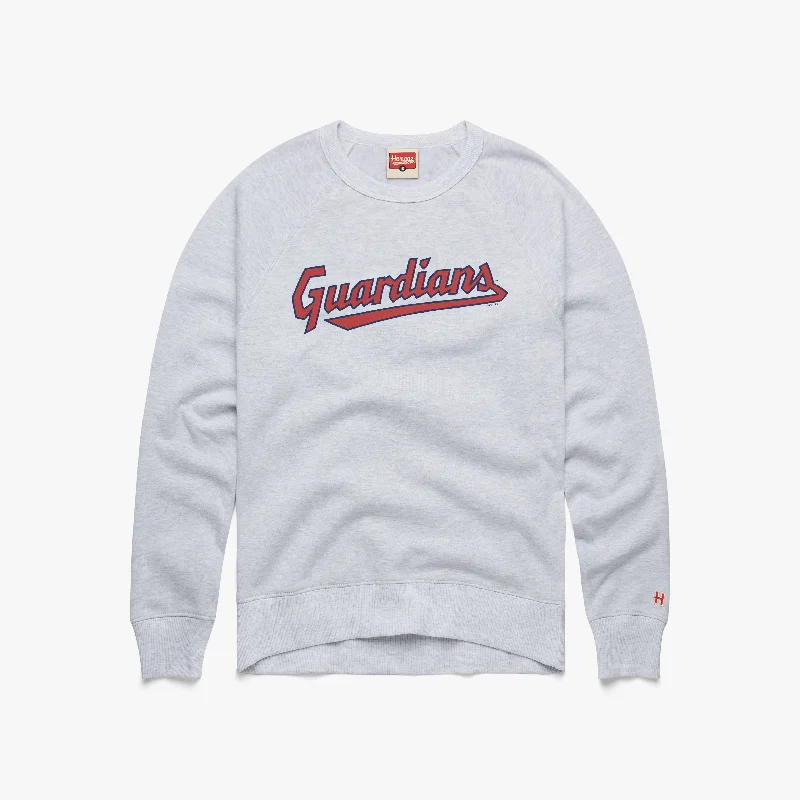 Cleveland Guardians Jersey Logo Crewneck Warm Jersey Shirt