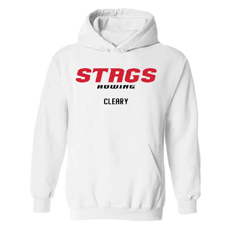 Fairfield - NCAA Women's Rowing : Molly Cleary - Classic Fashion Shersey Hooded Sweatshirt Hoodie with Back Slit Movement Comfort Fairfield - NCAA Women's Rowing : Molly Cleary - Classic Fashion Shersey Hooded Sweatshirt Hoodie with Back Slit Movement Comfort
