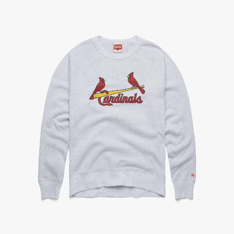 St. Louis Cardinals Jersey Logo Crewneck Lightweight Jersey Top