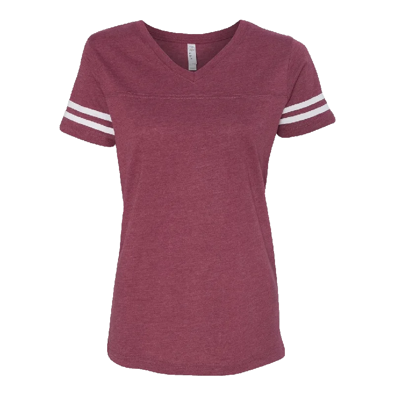 Vintage Burgundy/White