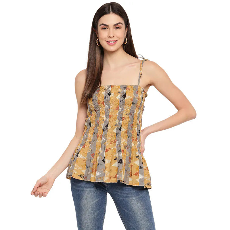 Aawari Cotton Strap Crop Top For Girls and Women AM0076-015-AM076-015 Spandex Blend Rayon Blend Denim Blend Aawari Cotton Strap Crop Top For Girls and Women AM0076-015-AM076-015 Spandex Blend Rayon Blend Denim Blend
