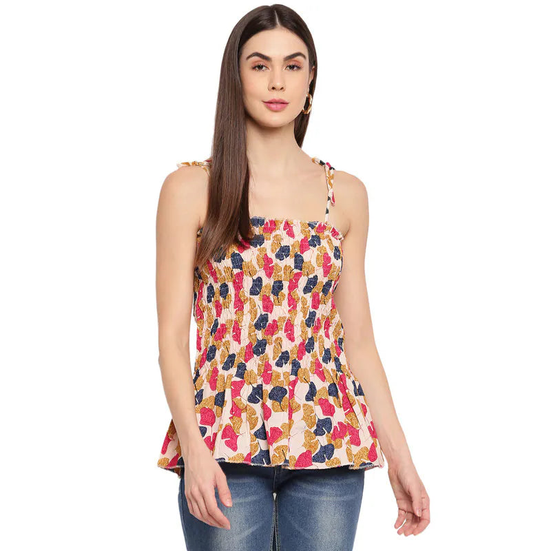Aawari Cotton Strap Crop Top For Girls and Women AM0076-014-AM076-014 Zippered Front Buttoned Front Snap Front Aawari Cotton Strap Crop Top For Girls and Women AM0076-014-AM076-014 Zippered Front Buttoned Front Snap Front