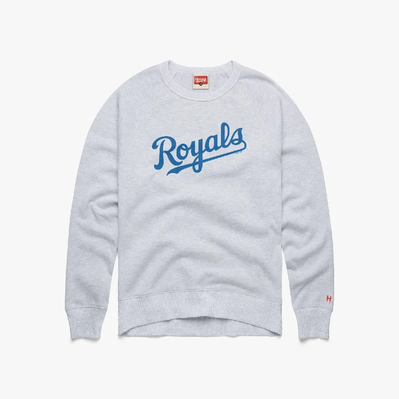 Kansas City Royals Jersey Logo Crewneck High Neck Jersey Shirt