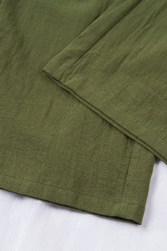 Linen Trousers with Button Detail Trousers Occasion Special