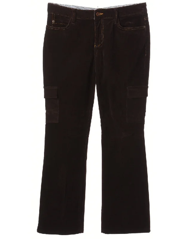 Reworked Pocket Side Corduroy Trouser - W33 Trousers Business Professional