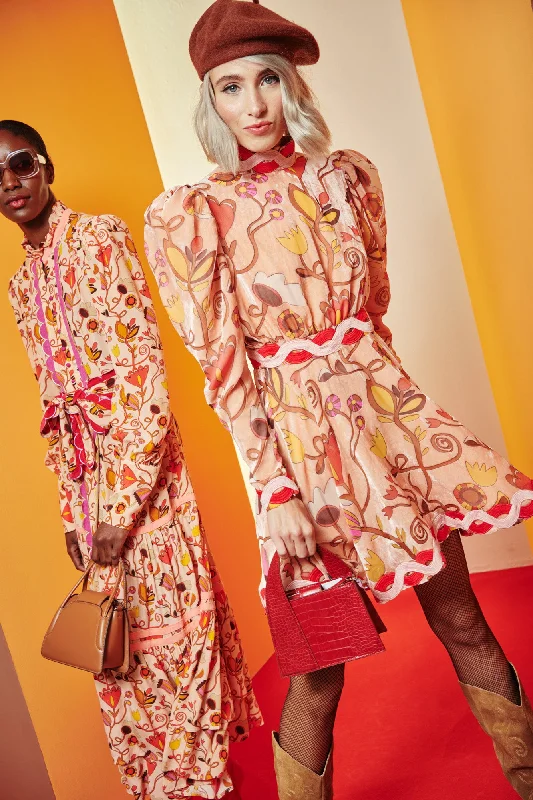 Celia B Flamingo Dress