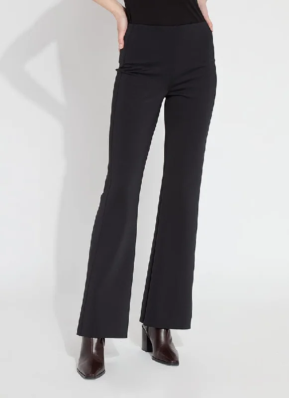 Spencer Neoprene Trouser (32" Inseam) | Black Trousers Trousers Formal