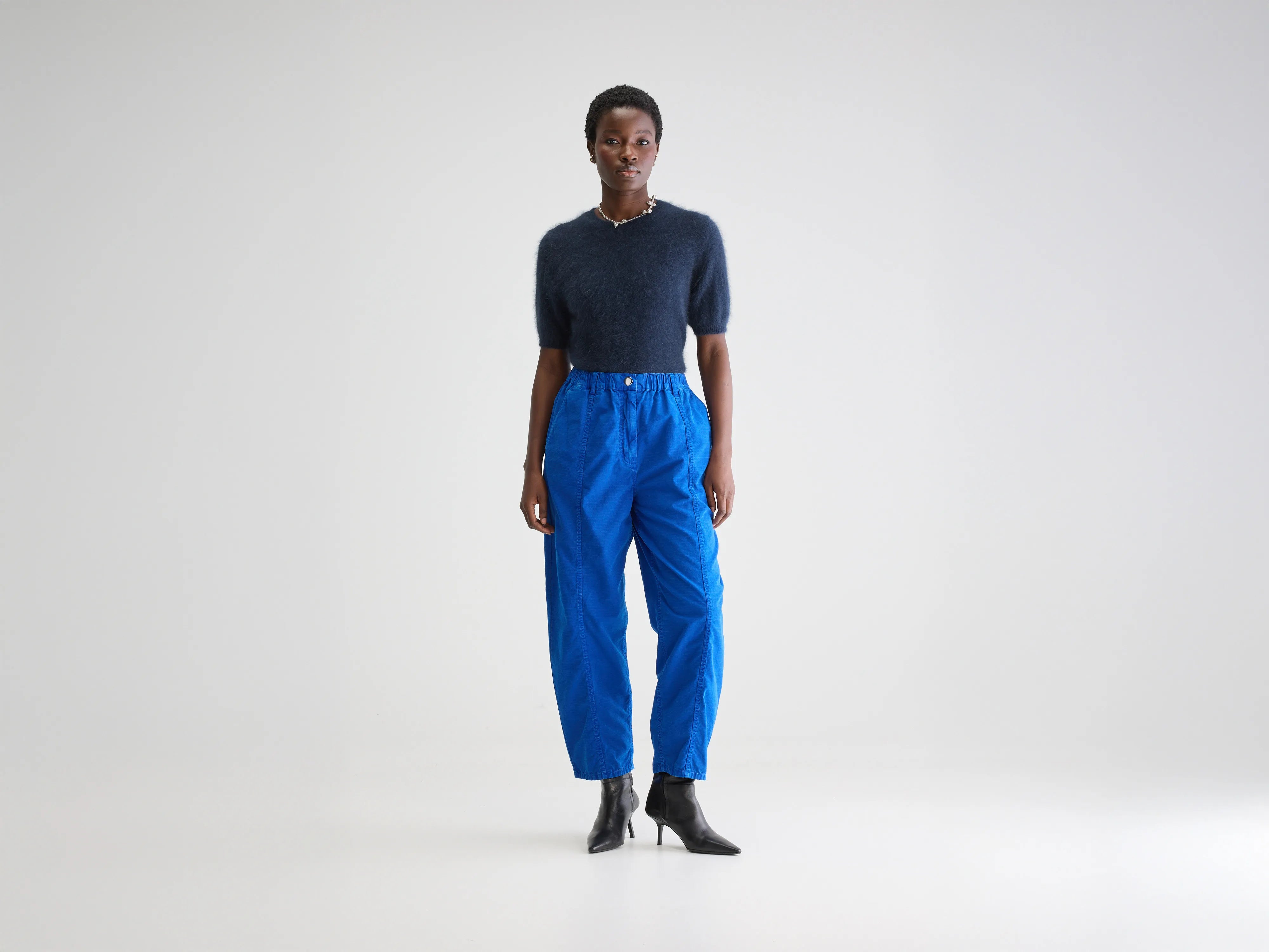 Wesly relaxed trousers (251 / W / LAZULI) Trousers Gym Athletic