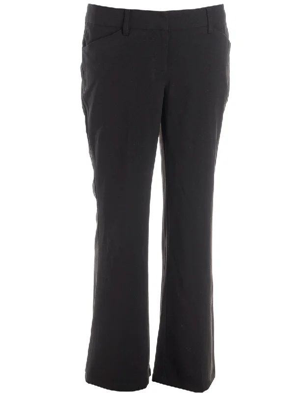 Reworked Dana Tapered Trousers - W31 Trousers Leather Faux