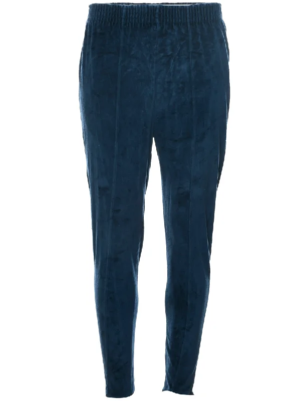 Tapered Velvet Trousers - W24 L25 Trousers Winter Warm