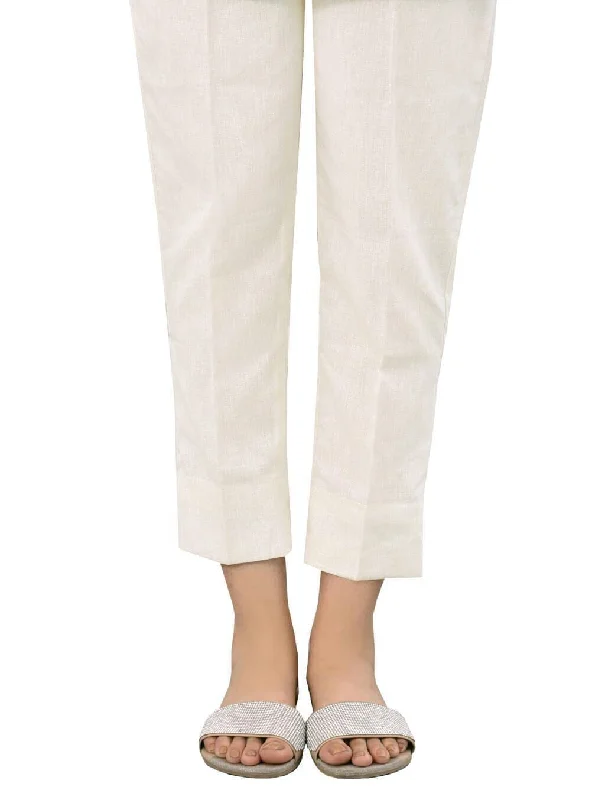 Cotton Trouser TR-1004 Off White Trousers Polka Dot Cute