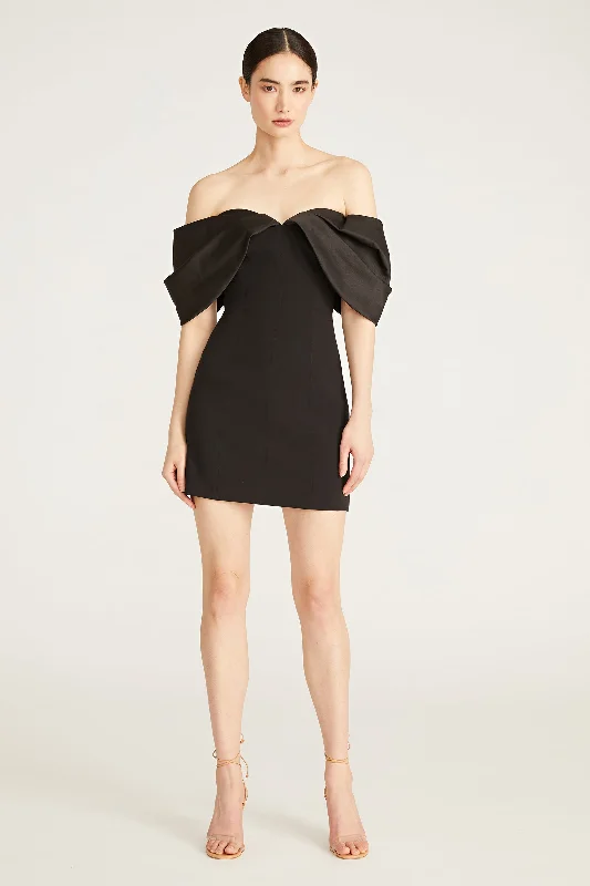 Monique Lhuillier Luna Crepe Dress