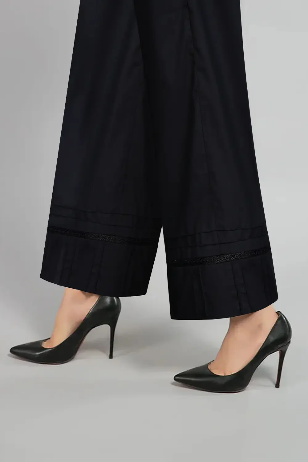 FANCY TROUSER BT-026 BLACK Trousers Party Sparkling