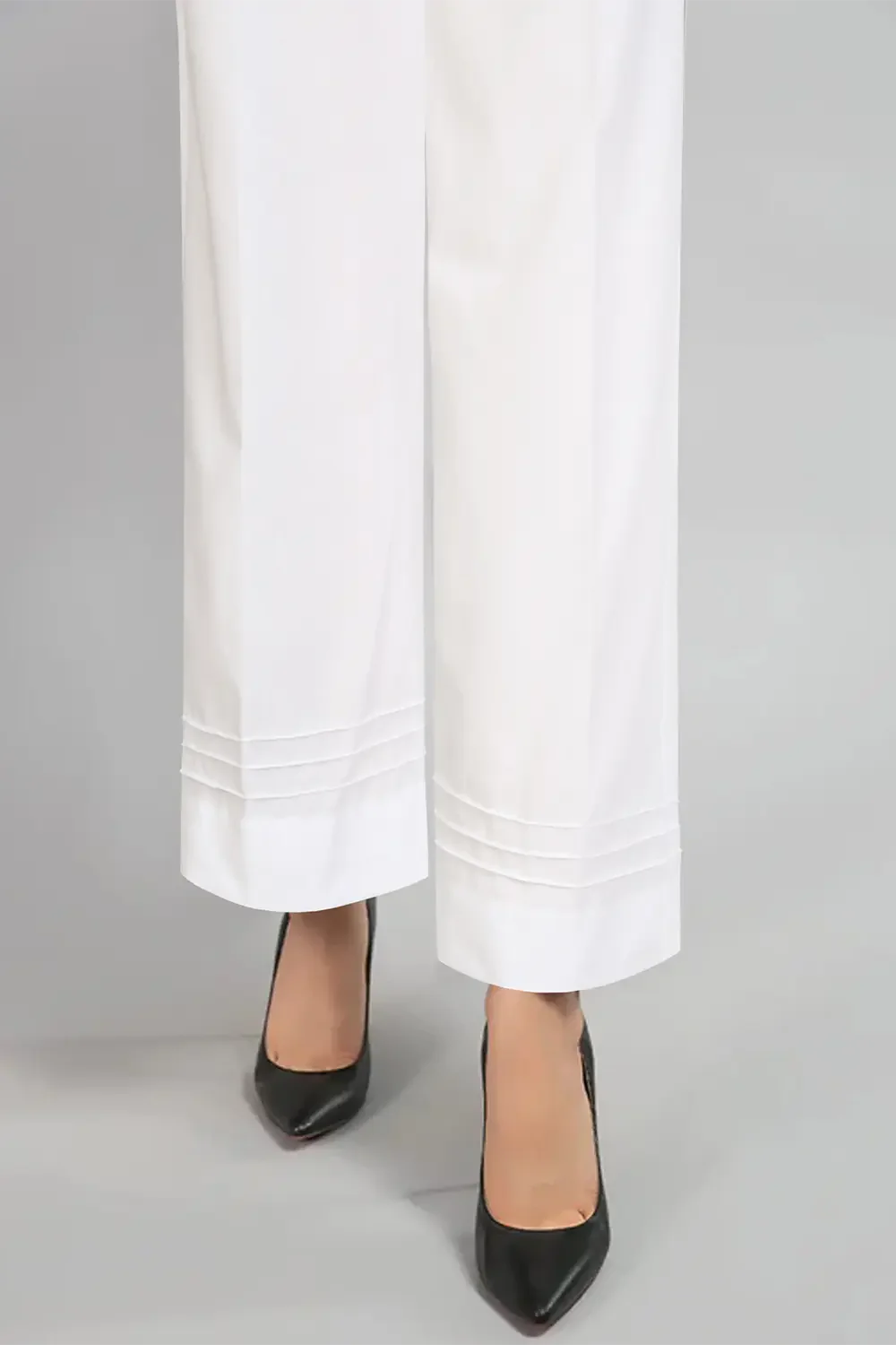FANCY TROUSER BT-032 WHITE Trousers Prom Sequined