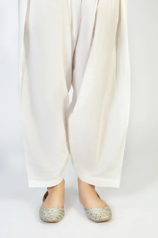 Dyed Cambric Trouser Trousers Satin Smooth