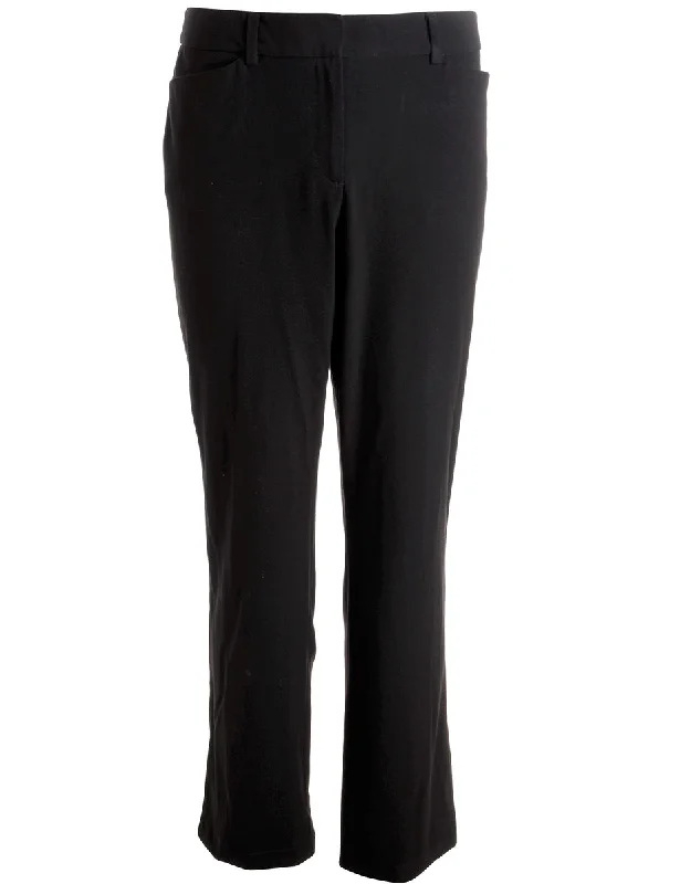 Reworked Cropped Dana Tapered Trousers - W36 Trousers Floral Bohemian