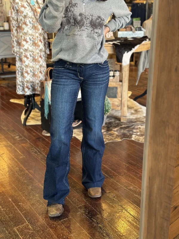 Ariat Mid Rise Lizzie Trouser Jeans Trousers Spring Floral