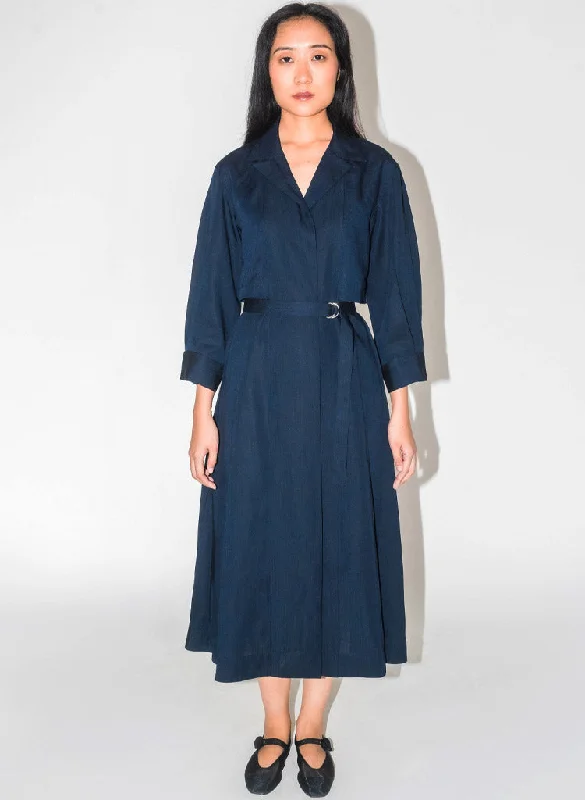 Layered Trench Dress