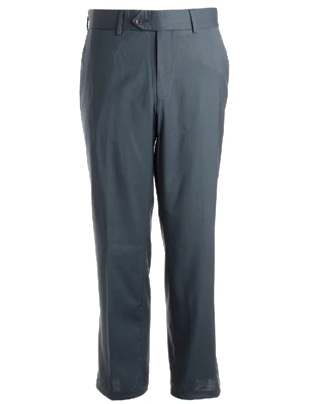 Reworked Lewis Cropped Smart Trousers - W36 Trousers Trousers Formal