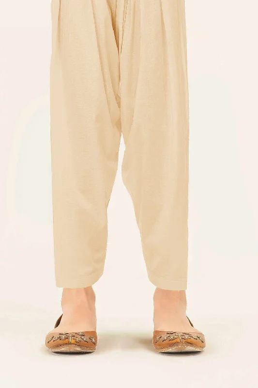 FANCY TROUSER(Shalwar) BT-015 BEIGE Trousers Formal Black