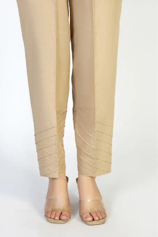 Dyed Cambric Trouser Trousers Corduroy Warm