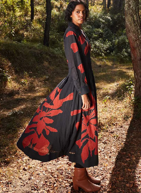 Black Woods Dress