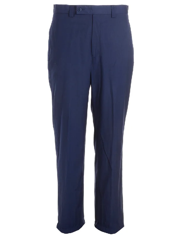 Reworked Lewis Cropped Smart Trousers - W28 Trousers Lace Delicate