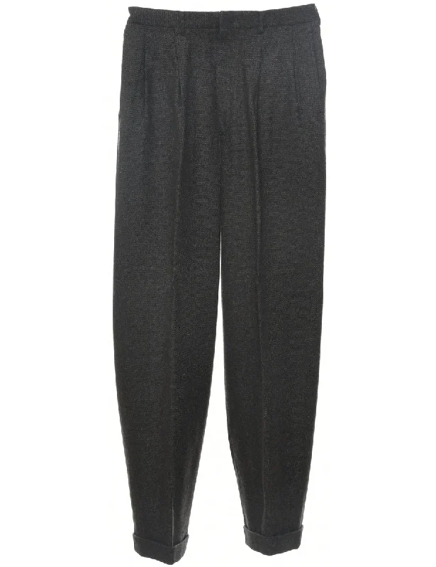 Tapered Fit Trousers - W29 L30 Trousers Party Sparkling