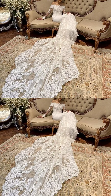 gorgeous lace wedding mermaid dress Prom Dress    cg19451