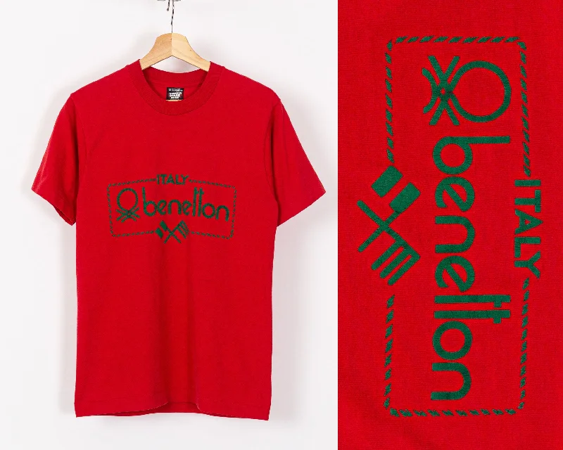 Vintage United Colors Of Benetton T Shirt - Unisex Small Casual Formal Business